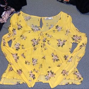 Long sleeve blouse